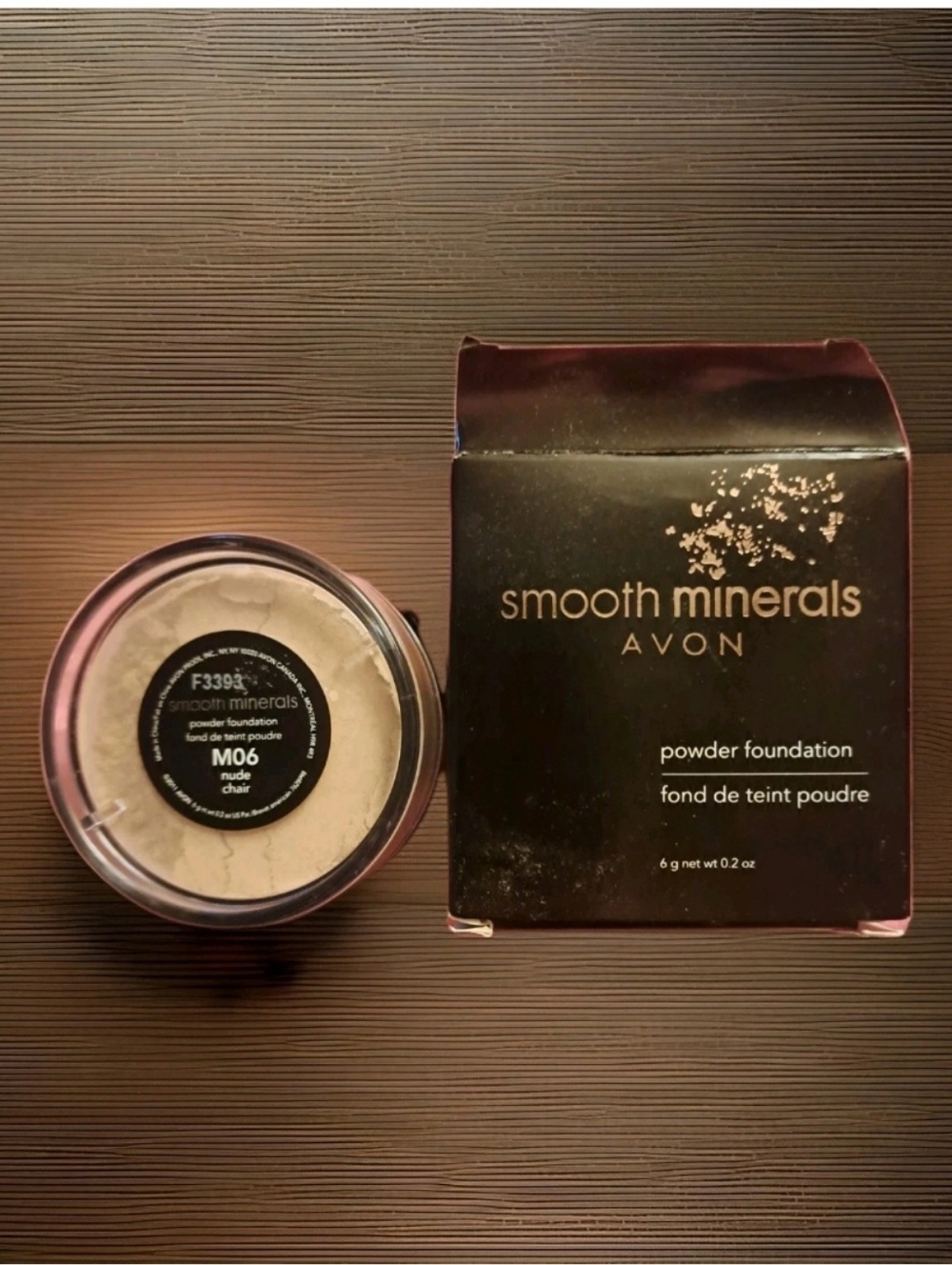 Avon Smooth Minerals Powder Foundation Nude Chair M06 New In Box Retired